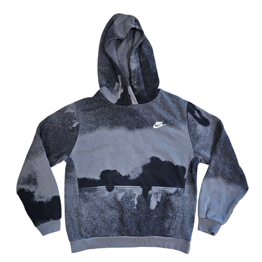 Youth XL Nike black and smoke gray print